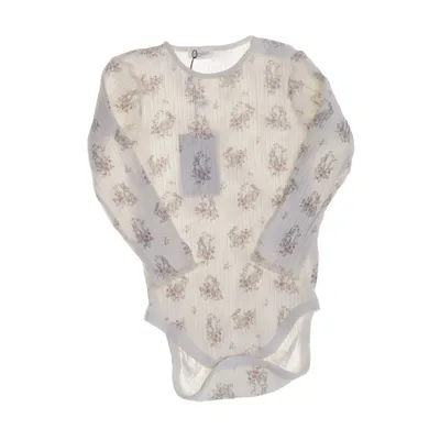 Body (White, Multicolored) from Newbie by KappAhl Cotton, Elastane