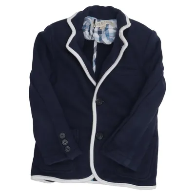 Blazer (Blauw) van Hope & Henry Organisch katoen
