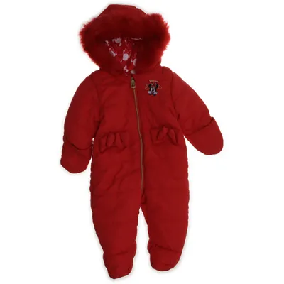 Overall (Röd) från George Akryl, Polyester, Pälsimitation