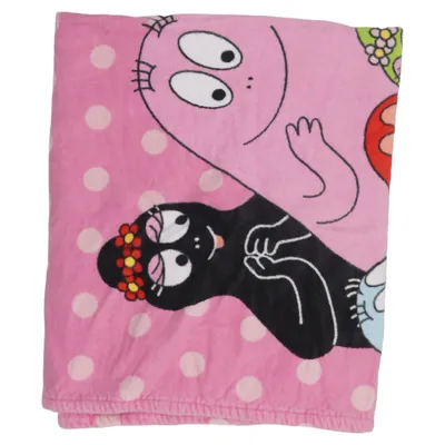 Handduk (Rosa, Vit, Flerfärgad) från Barbapapa