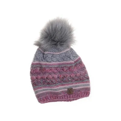 Bonnet à pompon (Gris, Rose, Multicolore) de Faera Acrylique, Polyester