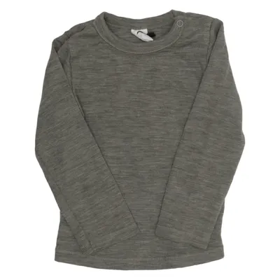 Långärmad t-shirt (Grön) från H&M Baby Ull