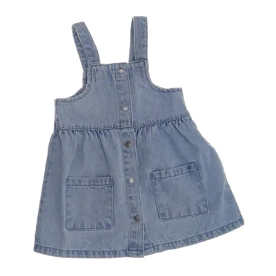 Hängselbyxor (Blå) från Topomini Bomull