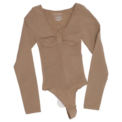 Body (Beige) från Creamy Fabrics Elastan, Polyamid