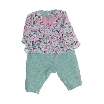 Sparkedragt (Hvid, Flerfarvet) fra Kenzo Kids Bomuld, Polyester