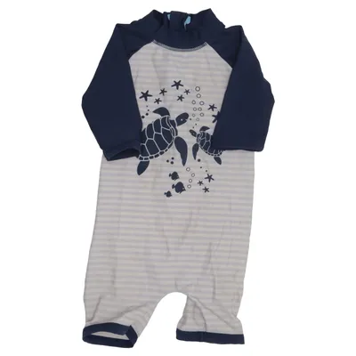 UV-kläder (Blå, Grå) från Swimwear by KappAhl Elastan, Polyamid