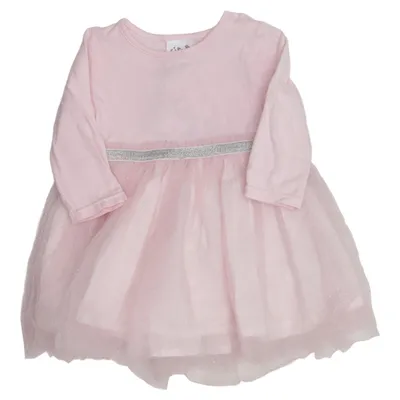 Blomsterpigekjole (Pink) fra Citat Bomuld, Elastan, Polyester
