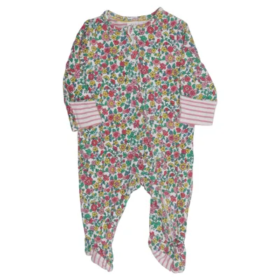 Sparkdräkt (Vit, Flerfärgad) från Babyboden Bomull