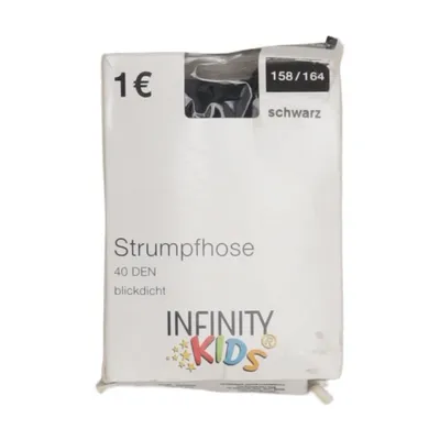 Nylon tights (Black) from Infinity Kids Polyamide