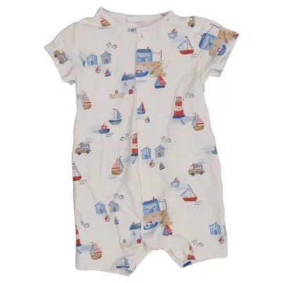 Rompers (White, Blue, Red, Multicolored) from Next Baby Cotton, Elastane