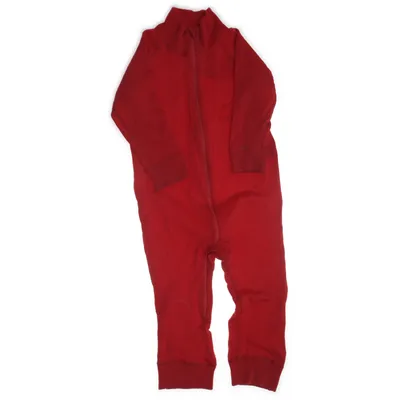 Onesie (Rood) van Polarn O. Pyret Merinowol