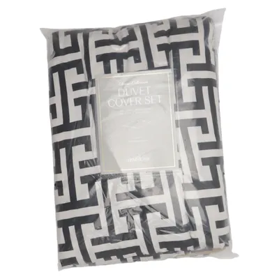 Bäddset (Svart, Vit) från H&M Home Bomull