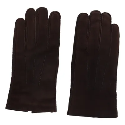 Leren handschoenen (Bruin)