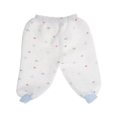 Pajama pants (White, Multicolored) from Yi Shang Cotton