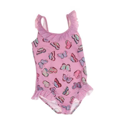 Badpak (Roze) van Pocopiano Elastaan, Polyester