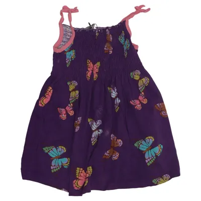 Jurk (Lila, Meerkleurig) van Kids by Lindex Katoen