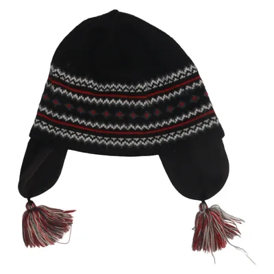 Hat (Black, Multicolored) from Sätila Acrylic, Cotton, Wool