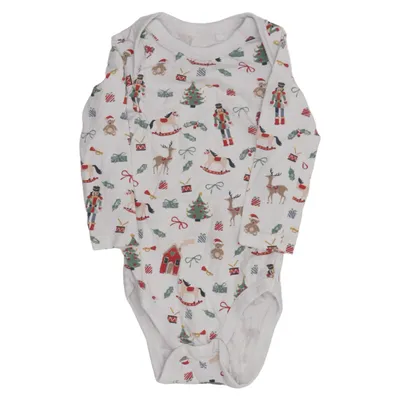 Body (White, Multicolored) from Happy Kids by Tchibo Cotton, Elastane