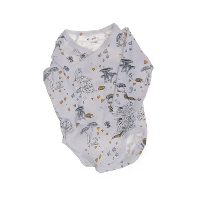 Body (Vit, Flerfärgad) från Minimarket Elastan, Ekologisk bomull