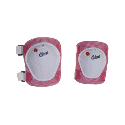 Knäskydd (Vit, Rosa) från Ozbozz