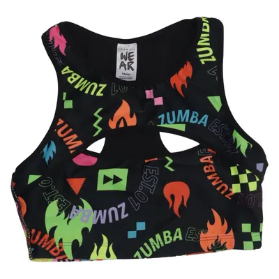 Brassière (Noir, Multicolore) de Zumba