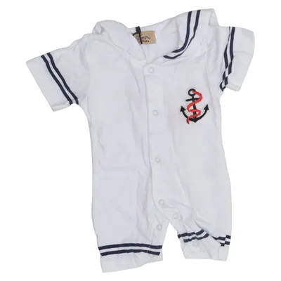 Rompertjes (Wit, Blauw) van Catpapa Katoen