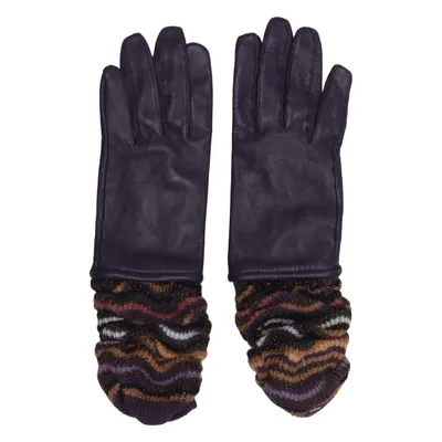 Handskar (Lila, Flerfärgad) från Missoni Lindex