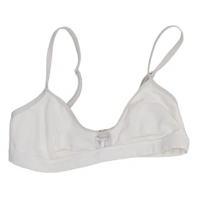 Bralette (Vit) från Gina Tricot Lingerie Elastan, Ekologisk bomull