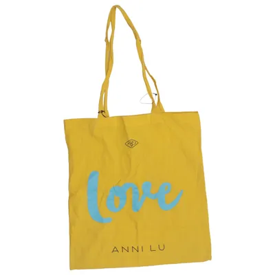 Canvas bag (Yellow, Blue) from Anni Lu