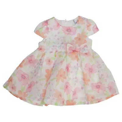 Robe (Blanc, Multicolore) de Dixie Coton, Polyester