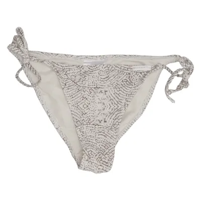 Bas de bikini (Beige, Blanc) de Panos Emporio Élasthane, Polyamide