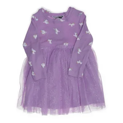 Jurk (Lila) van Ergee Katoen, Polyester