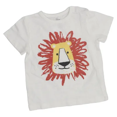 T-shirt (Wit, Meerkleurig) van Topomini Katoen