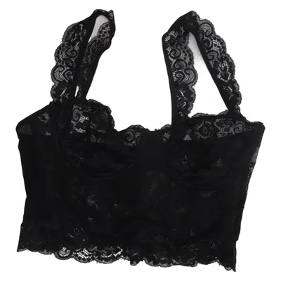 Bustier (Wide Strap Lace Cup Corset) van NA-KD Elastaan, Polyamide