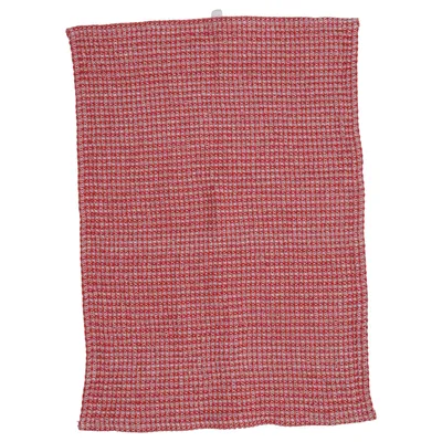 Torchon de cuisine (Rouge, Blanc) de Classic Textile of Sweden Coton recyclé, Polyester recyclé