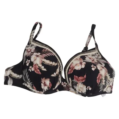 Bikini top (Zwart, Meerkleurig) van Watercult Elastaan, Polyamide