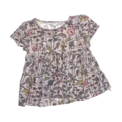 Top (White, Purple, Multicolored) from BabyGap Cotton
