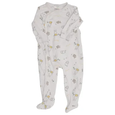 Sparkdräkt (Vit, Flerfärgad) från Miffy Bomull