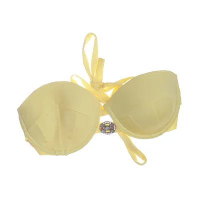 Bikiniöverdel (Gul) från Boho Elastan, Polyamid