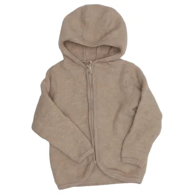 Capuchon sweater (Beige) van Huttelihut Wol