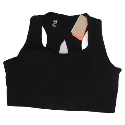 Sport-BH (Svart) från H&M Sport Elastan, Polyamid, Polyester