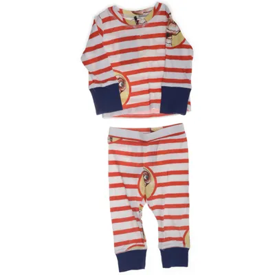 Pyjamas (Röd, Vit, Blå, Flerfärgad) från Mini Rodini Ekologisk bomull