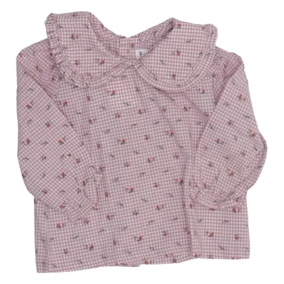 Blouse (Roze, Wit) van Zara