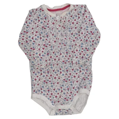 Romper (Wit, Roze, Blauw) van Baby by Lindex Katoen, Elastaan