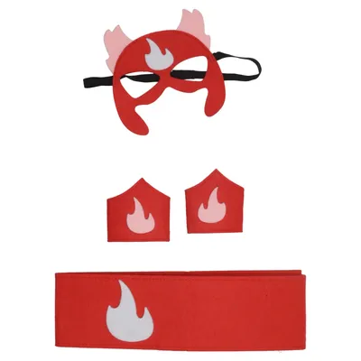 Costume accessories (Red, Multicolored) from Tstores