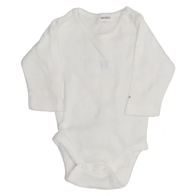 Body (White) from Newbie by KappAhl Cotton
