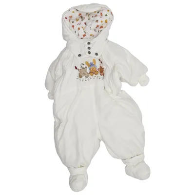 Overall (White, Multicolored) from Baby Baby Cotton, Polyester