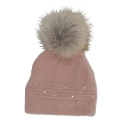 Bonnet à pompon (Rose) de Mayoral Polyamide, Polyester