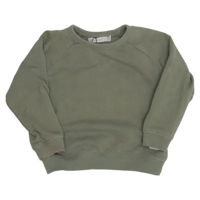 Sweatshirt (Green) from Mini Market Cotton, Polyester