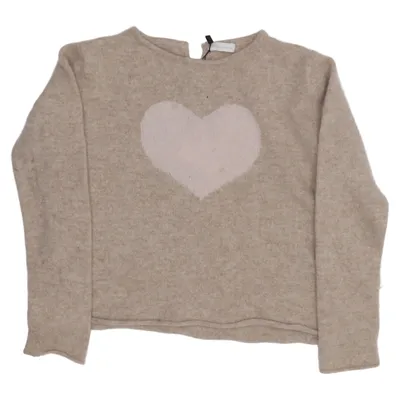 Sweater (Beige, Pink) fra Delicatelove Kashmir